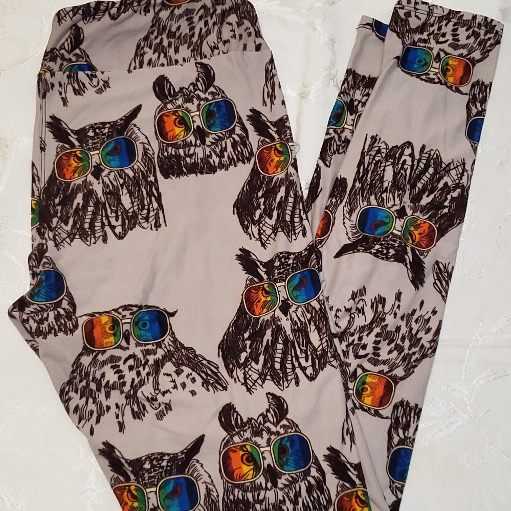 Owl Leggings (plus size)